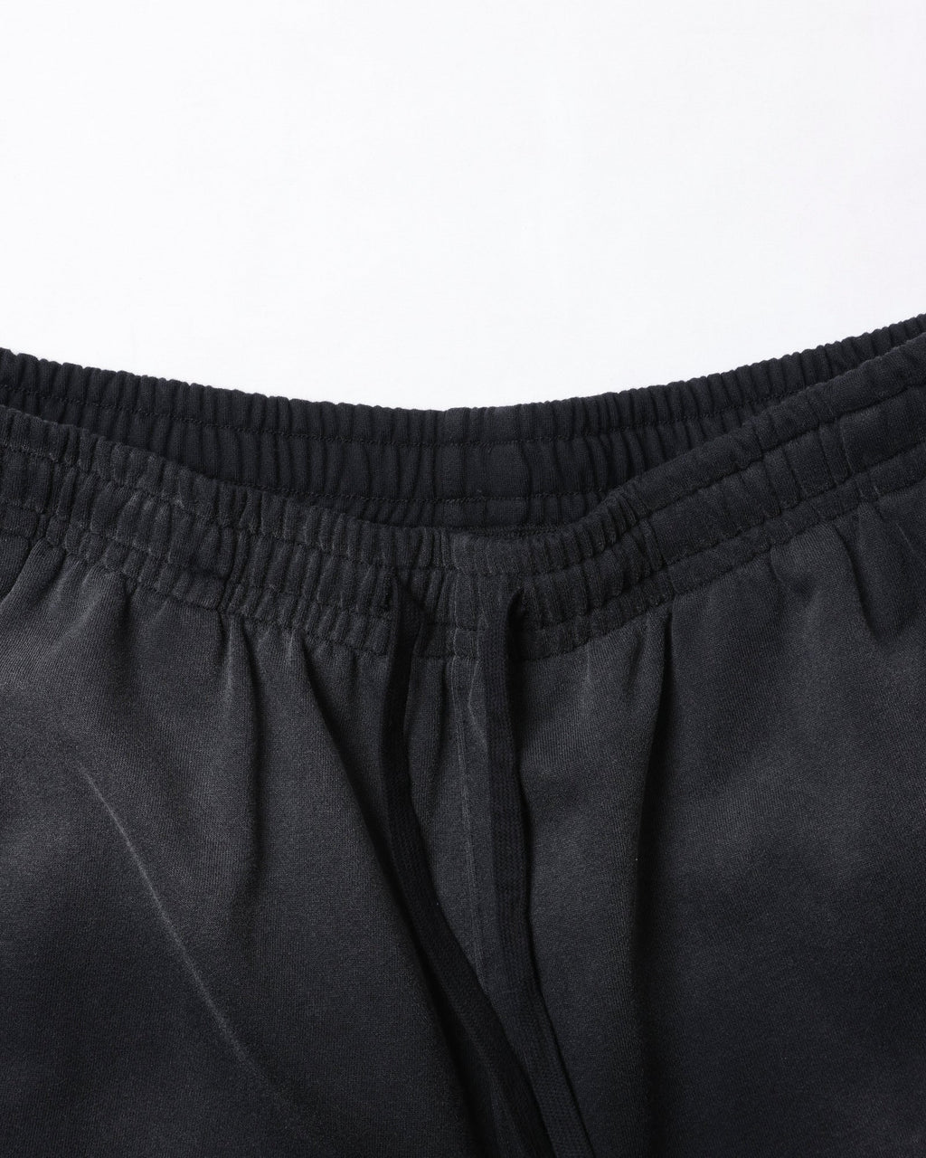GARMENT DYED SWEATPANTS BLACK