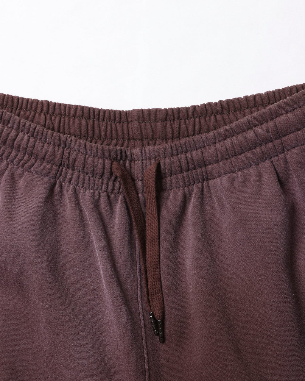 GARMENT DYED SWEATPANTS BROWN