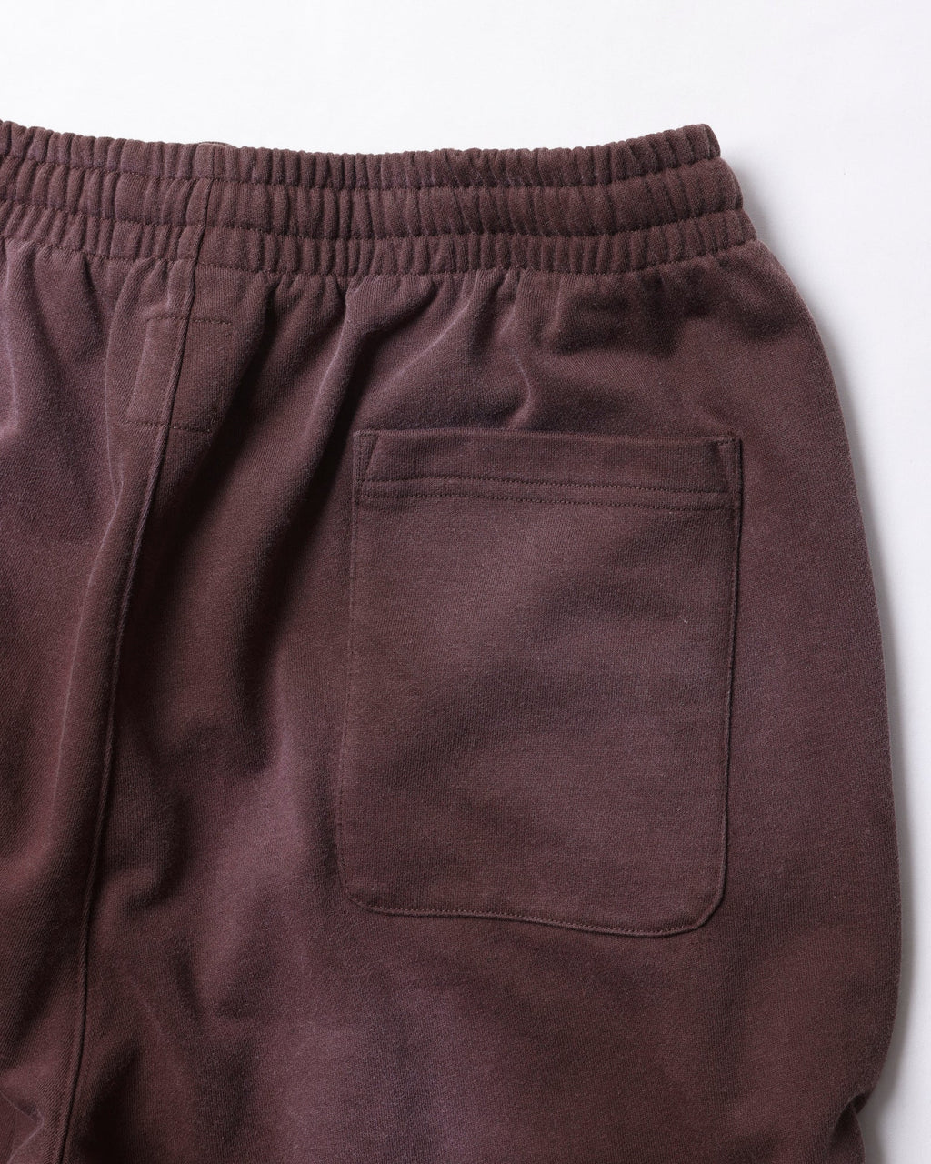 GARMENT DYED SWEATPANTS BROWN
