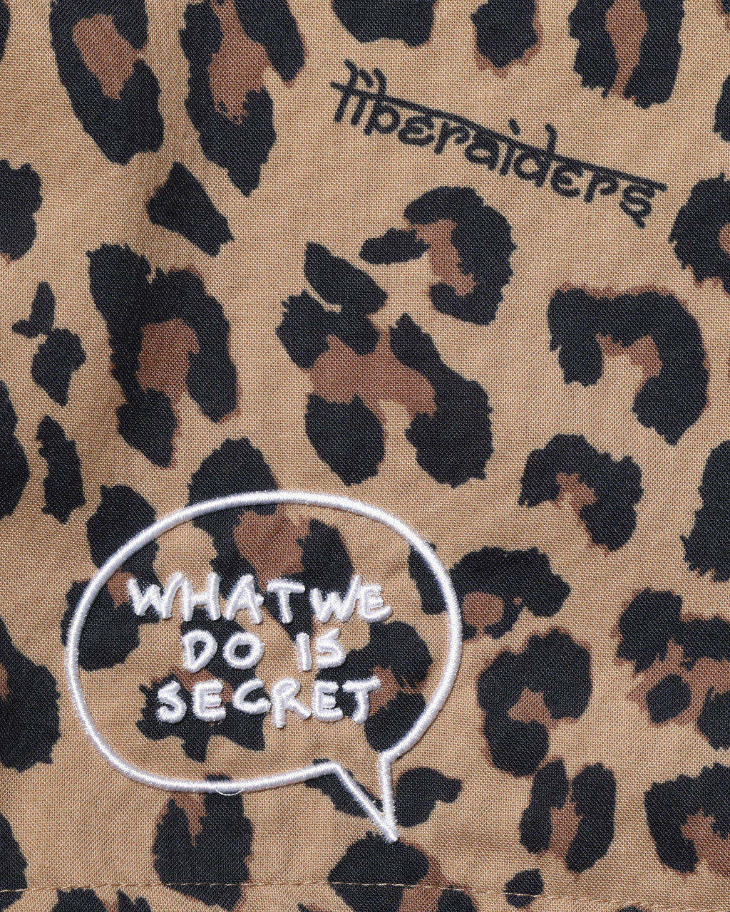 NYLON HALF SHORTS LEOPARD