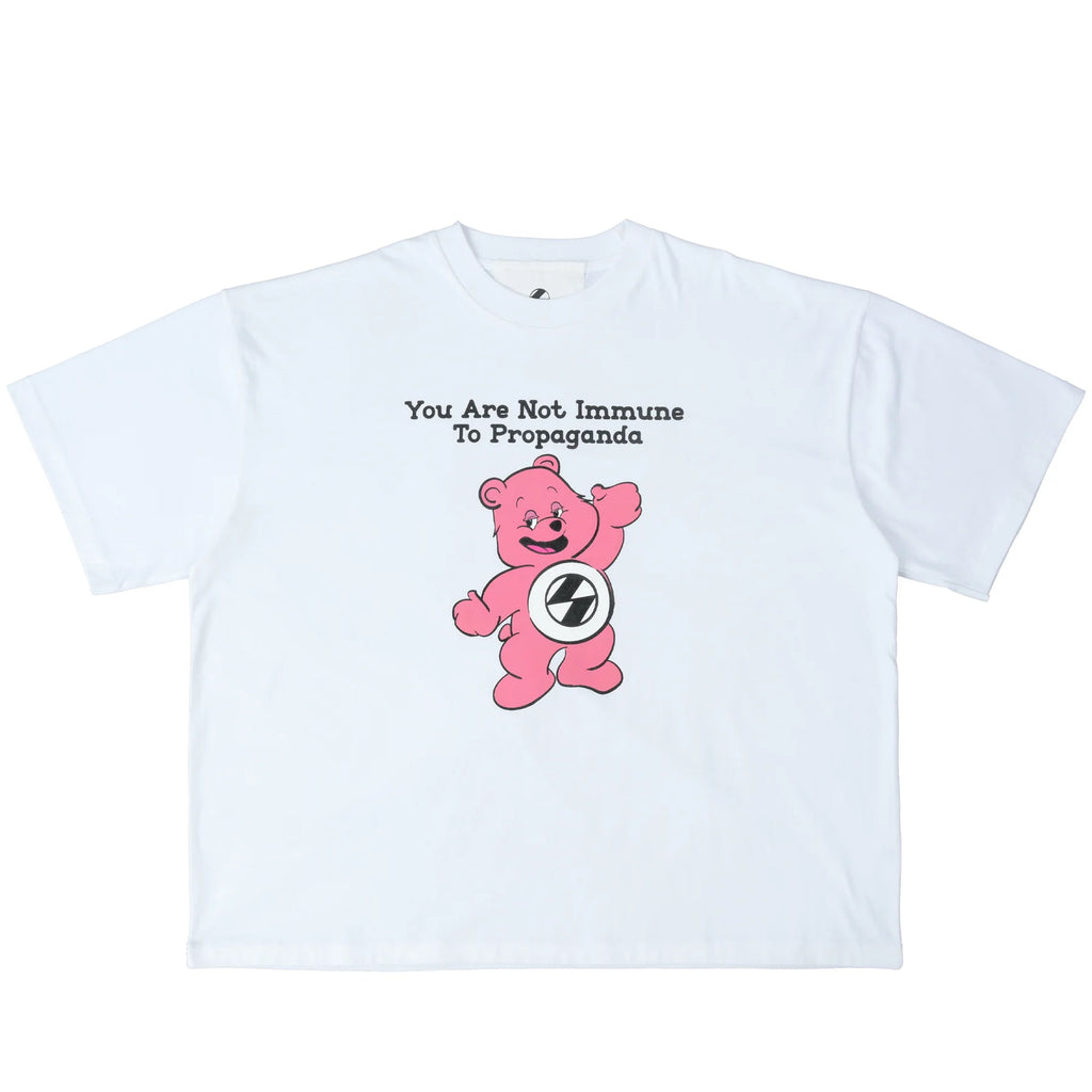 PROPAGANDA BEAR OS T-SHIRT WHITE