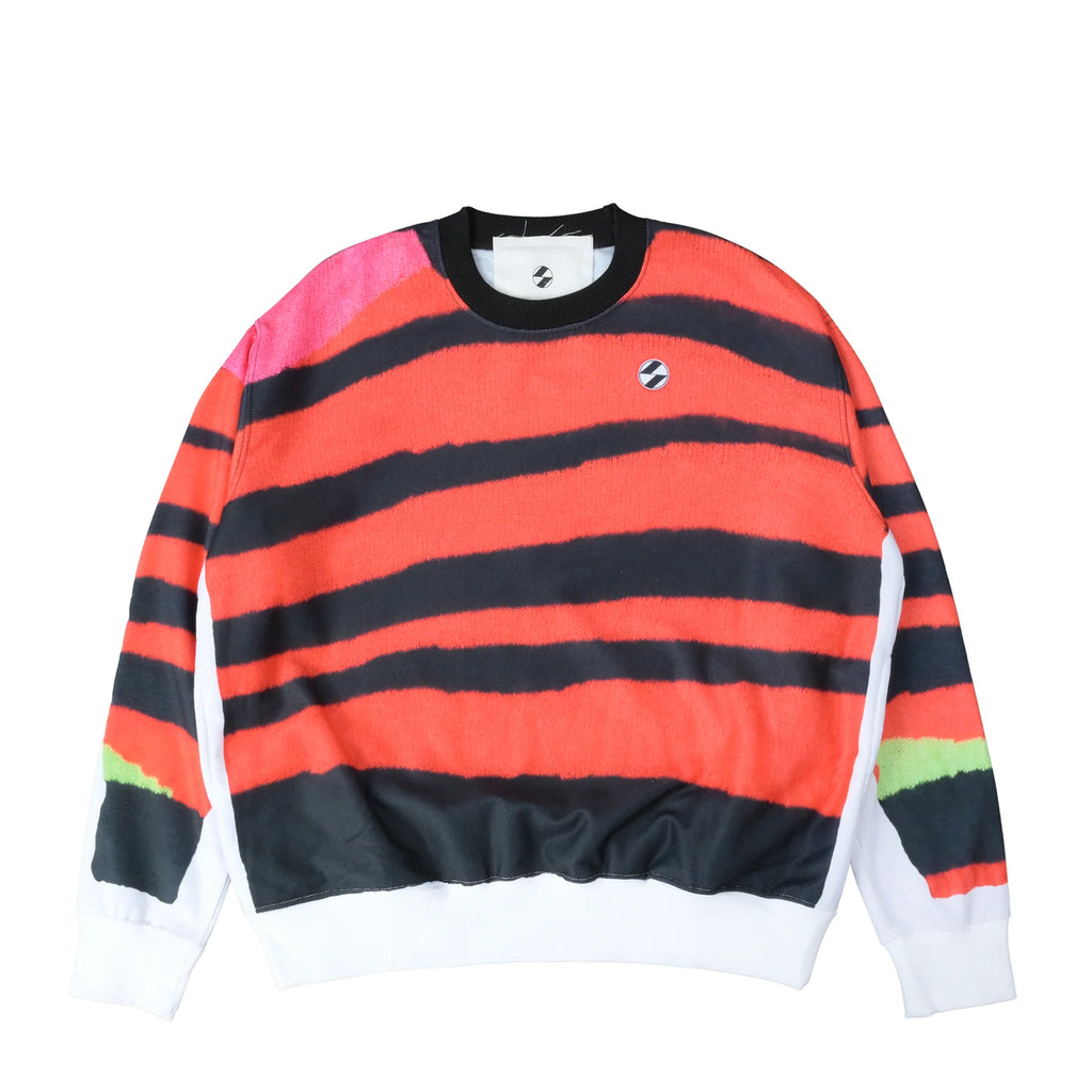 SONIC REAL LIES OS SWEATER WHITE