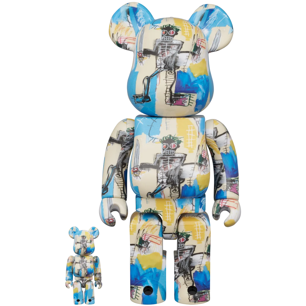 BE@RBRICK JEAN-MICHEL BASQUIAT 12th Ver. 100％ & 400％