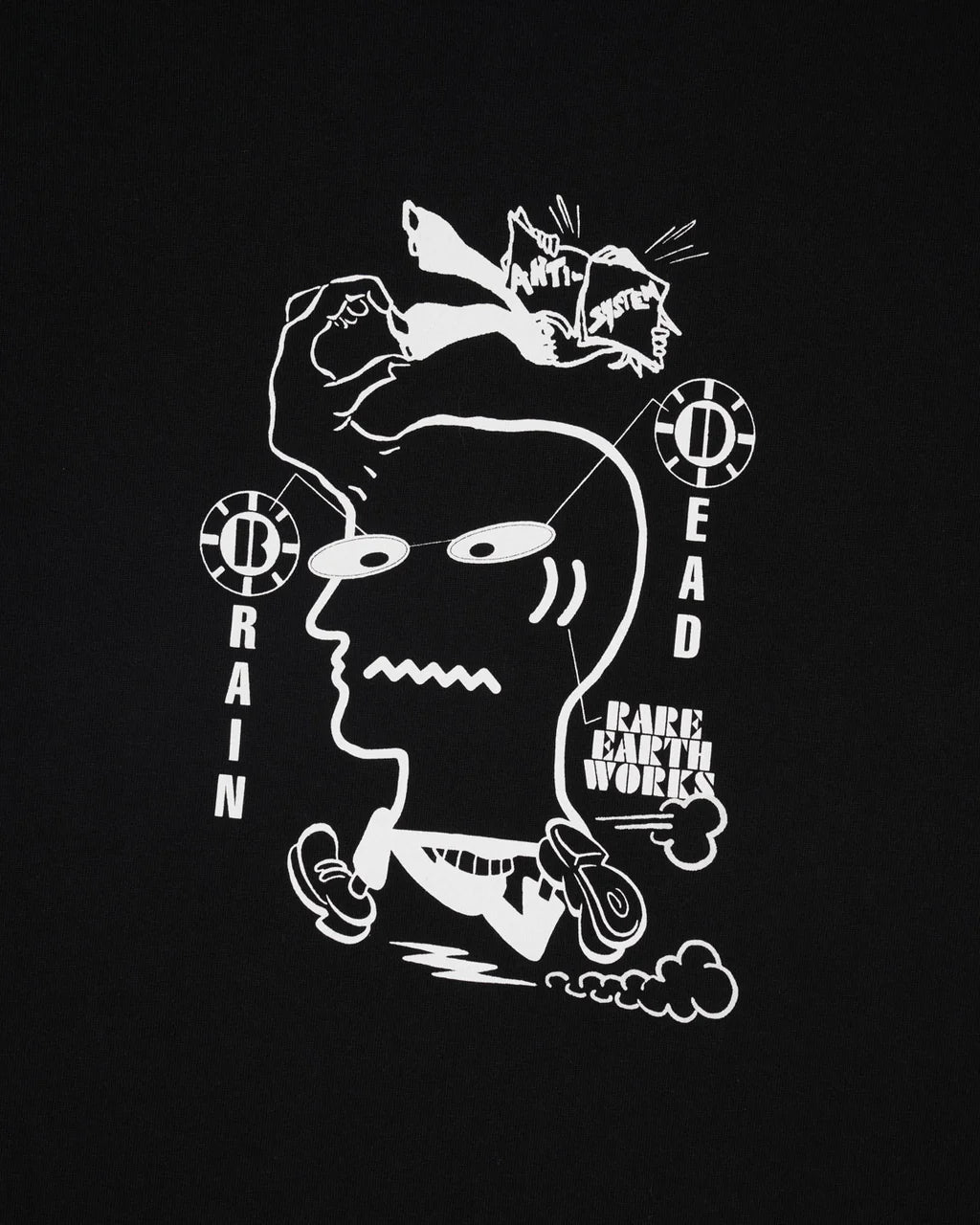 EARTH WORKS T-SHIRT BLACK