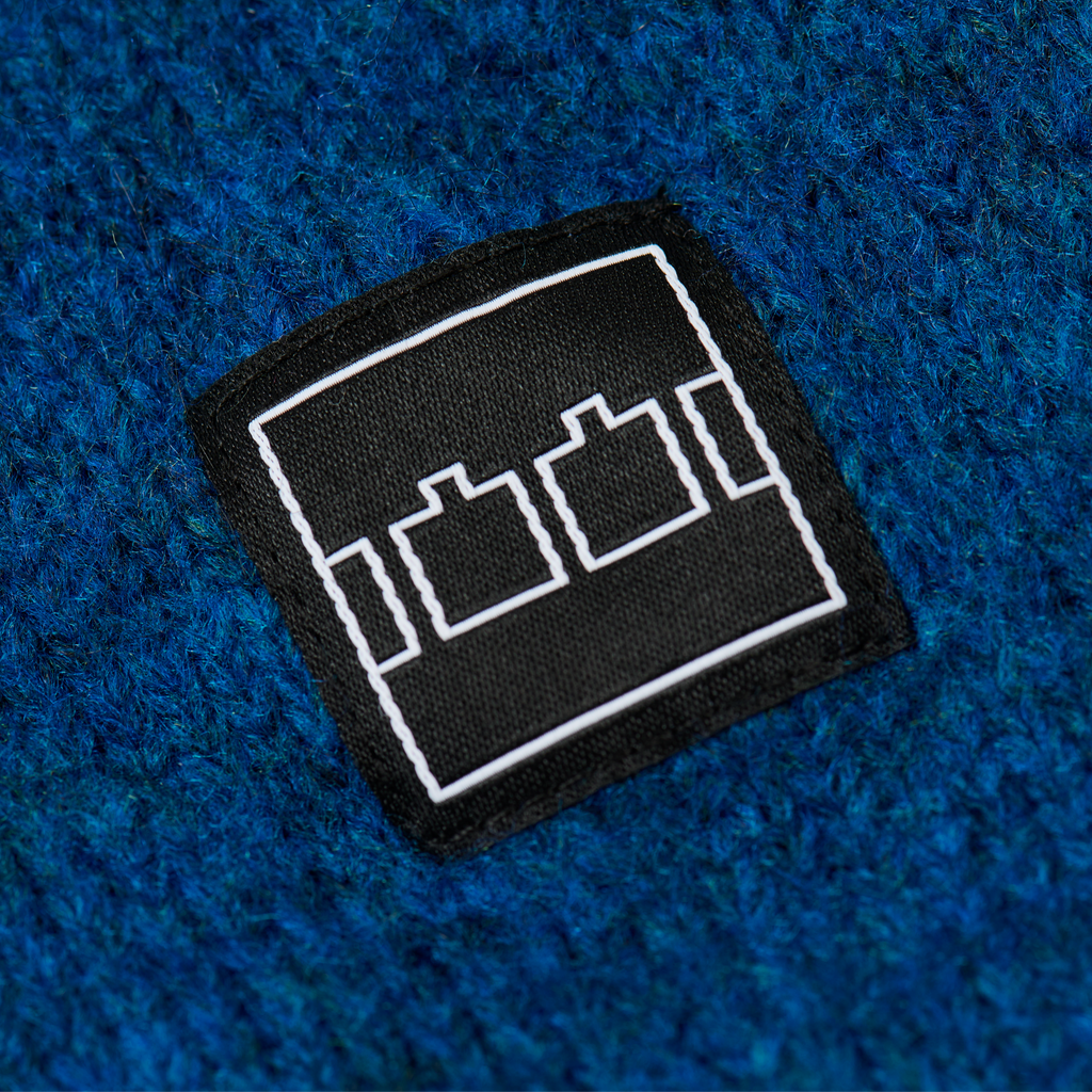 TTT KNITTED CARDIGAN BLUE