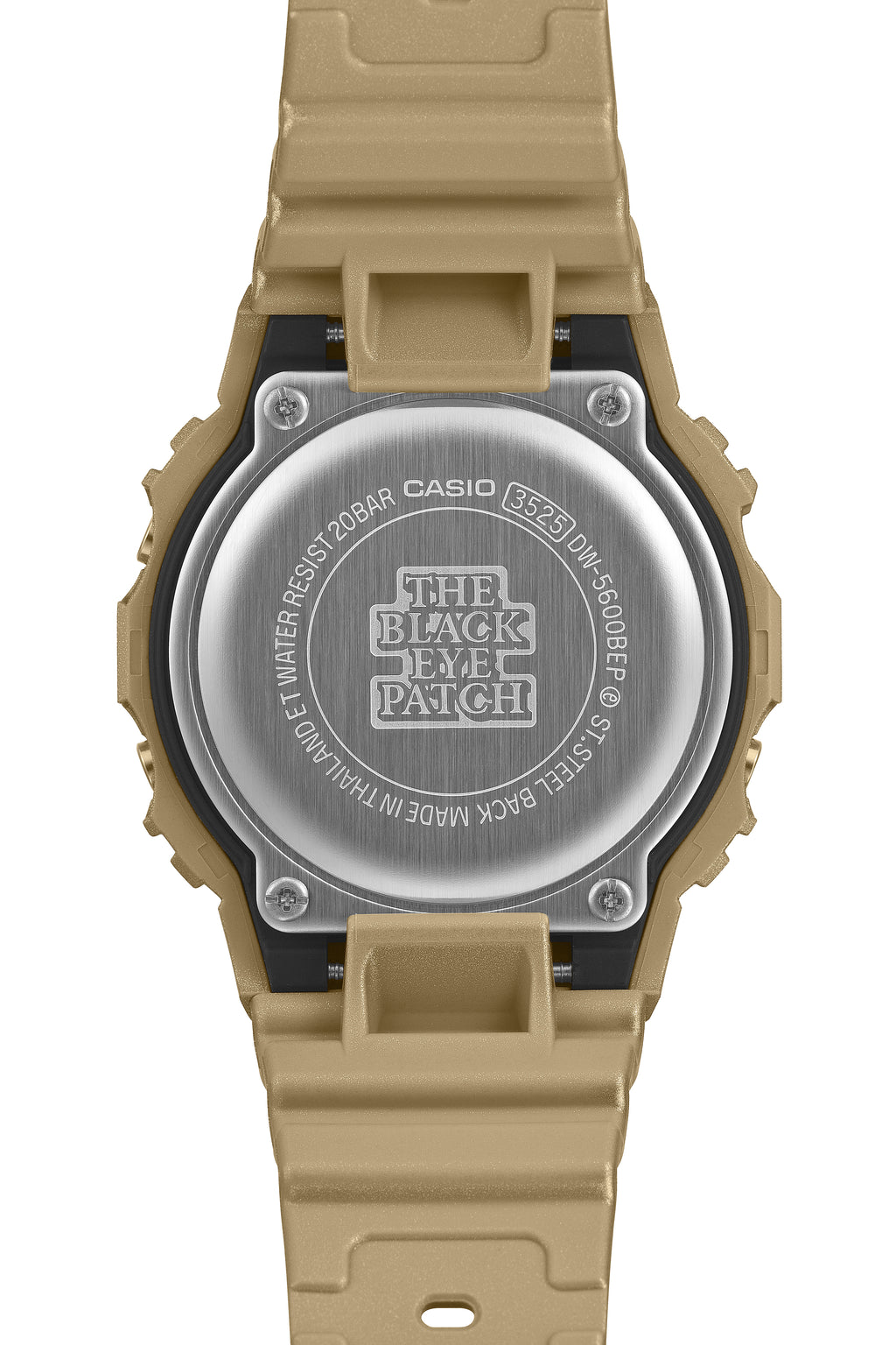 G-SHOCK x BlackEyePatch DW-5600BEP-9JR GOLD WATCH