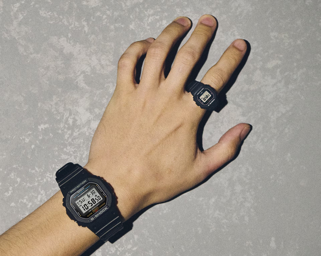 G-SHOCK nano DWN5600-1 RING WATCH BLACK