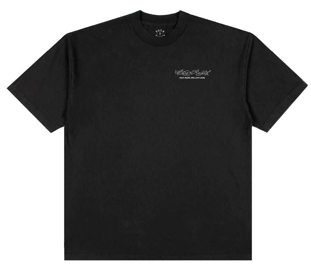 HIGH HIGHS & LOW LOWS TEE BLACK