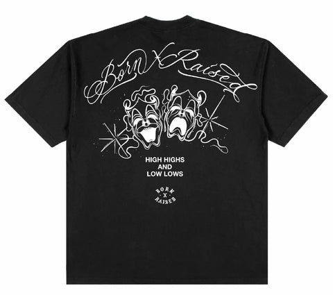 HIGH HIGHS & LOW LOWS TEE BLACK
