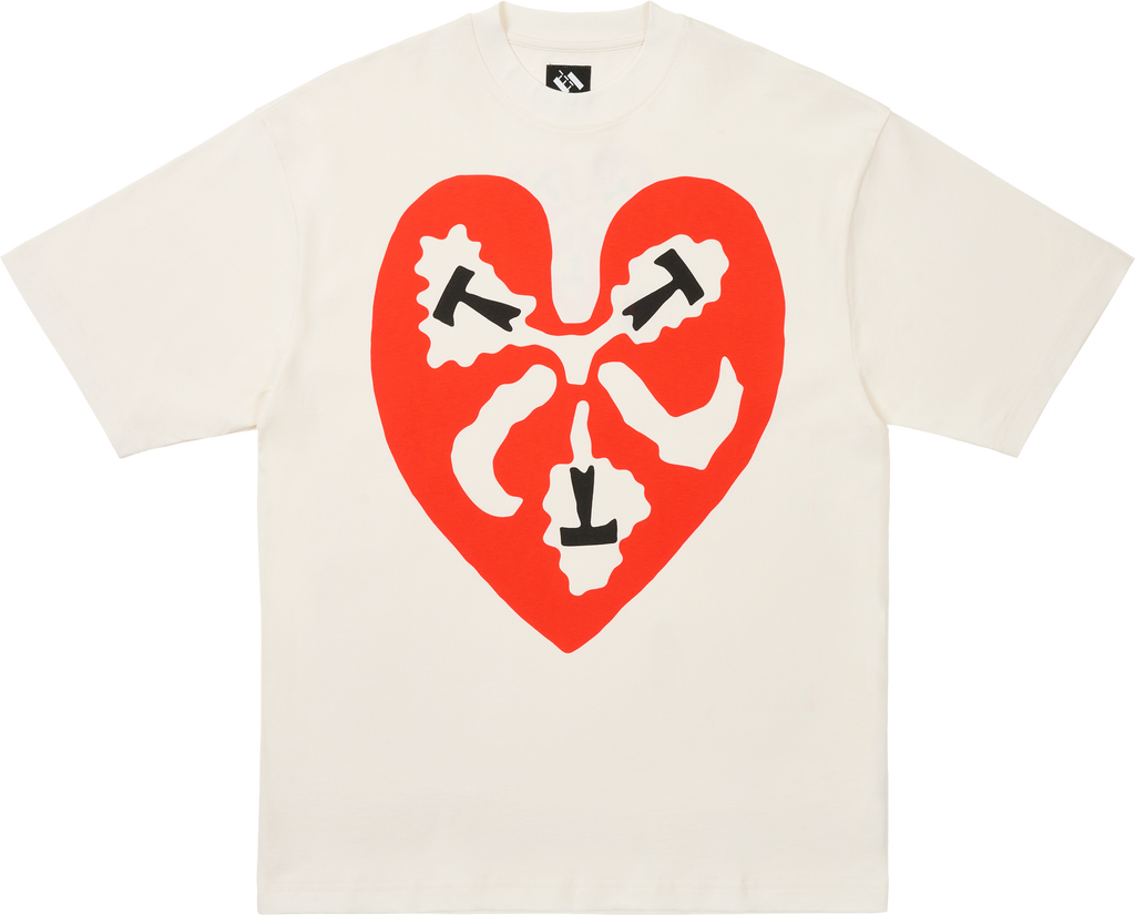 TTT HEART T-SHIRT WHITE