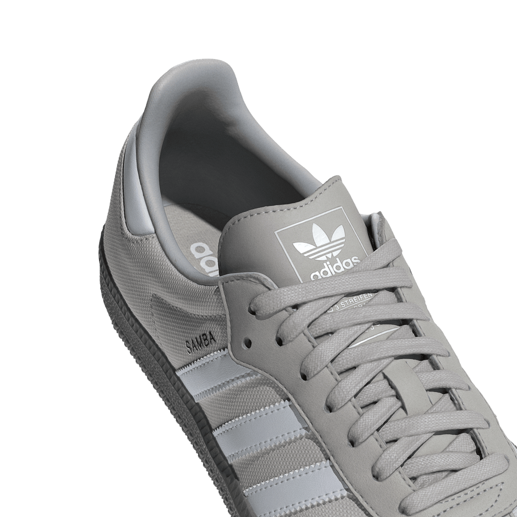 Adidas samba gray on sale