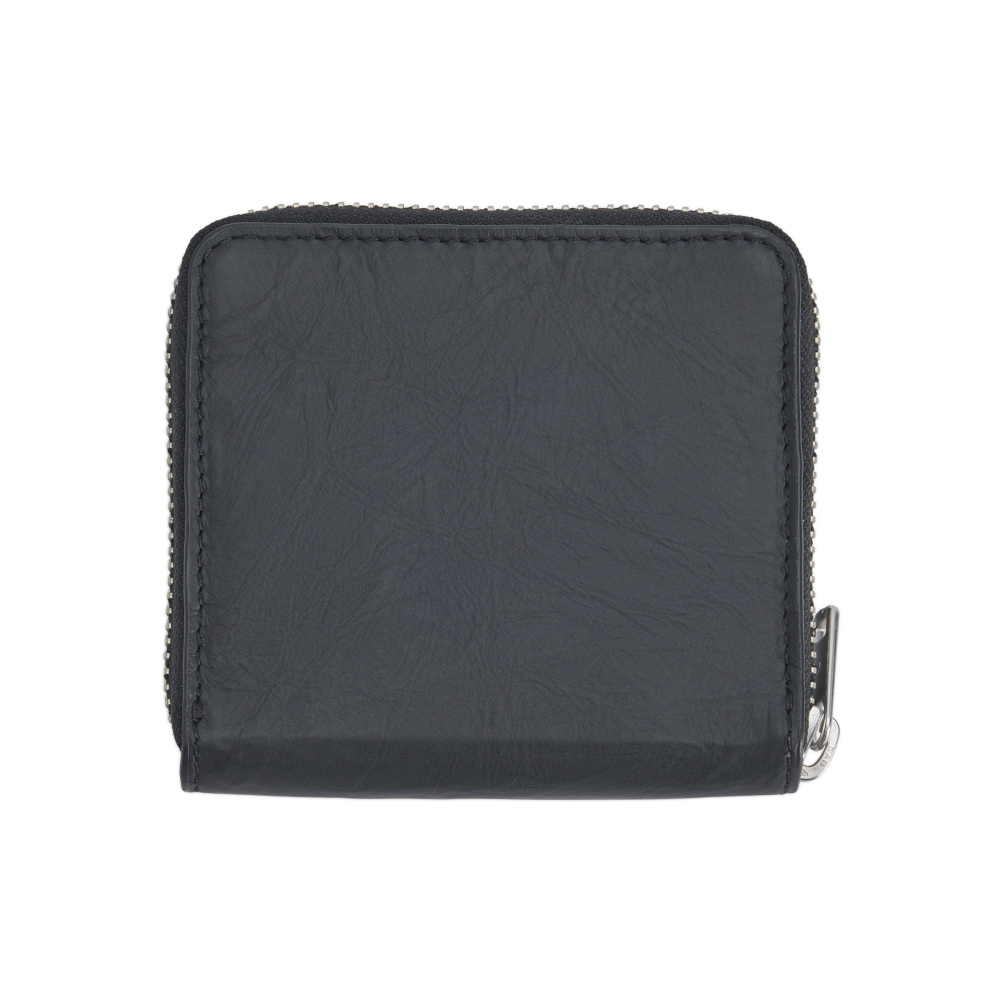 Y-3 CRINKLE LEATHER WALLET