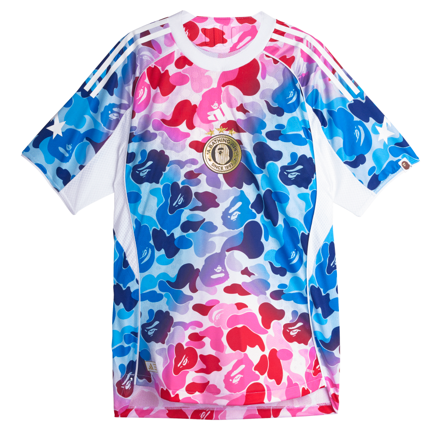 BAPE FB JERSEY BLUE/PINK