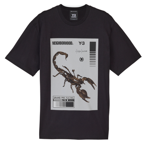 Y-3 NBHD GRAPHIC TEE