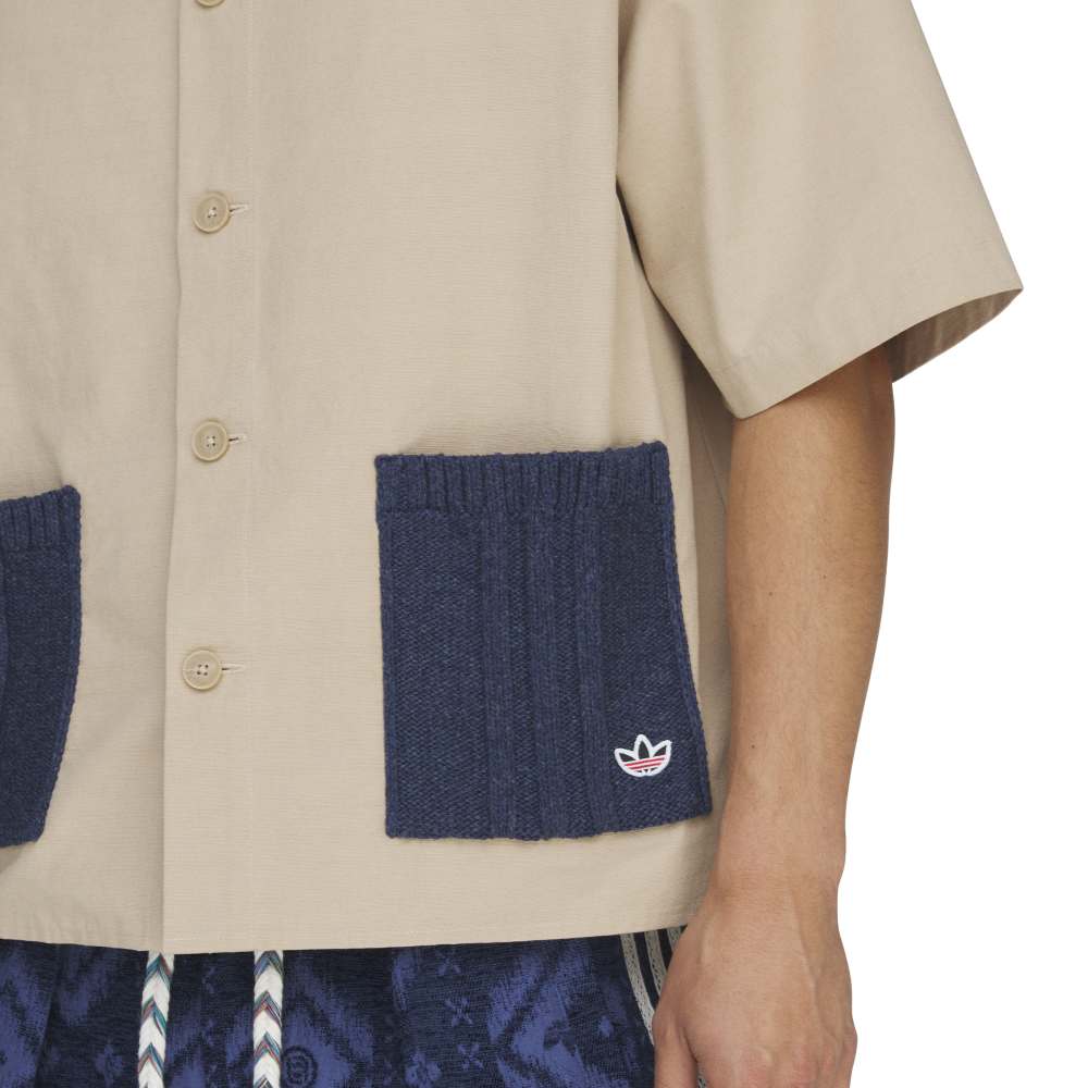 CLOT SHORT SLEEVE GUAYABERA SHIRT BY EDISON CHEN
