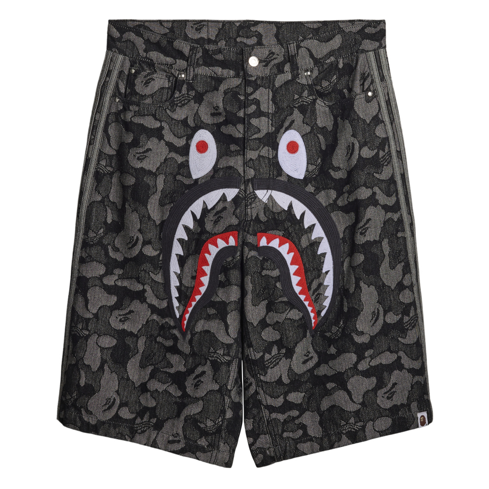 SHARK DENIM JORTS BAPE®