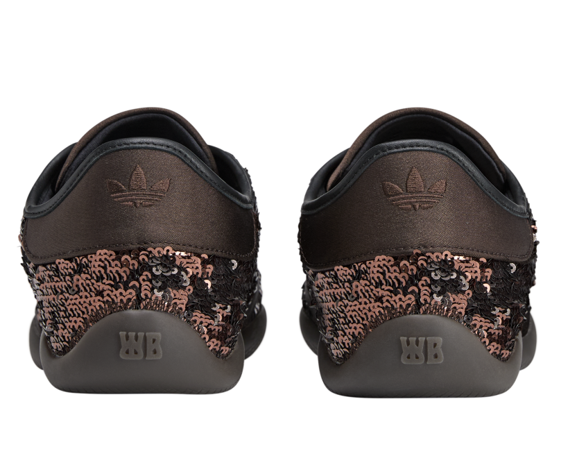 WALES BONNER KARINTHA SEQUIN DARK BROWN