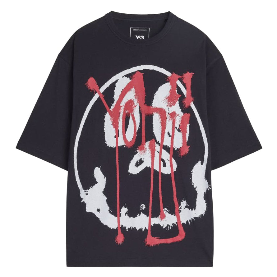 Y-3 CHITO SKULL GFX SHORT SLEEVE TEE BLACK