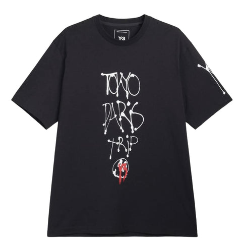Y-3 CHITO CITY GFX SHORT SLEEVE TEE BLACK