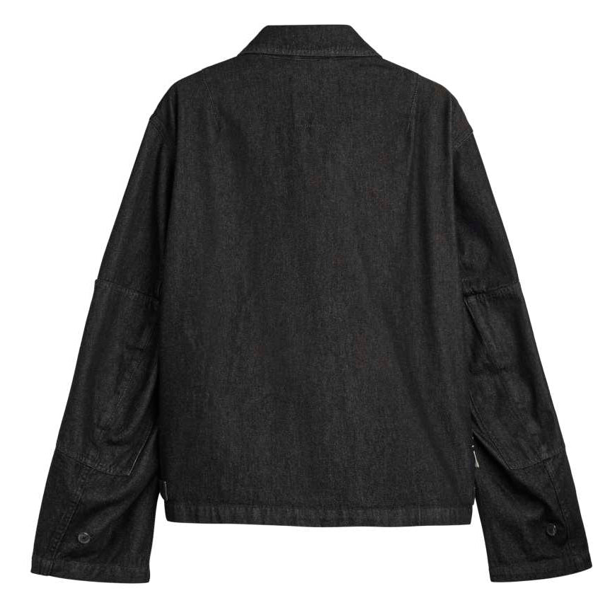 Y-3 DENIM BLOUSON JACKET BLACK