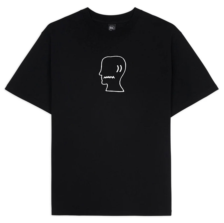 BRAIN DEAD LOGOHEAD T-SHIRT BLACK