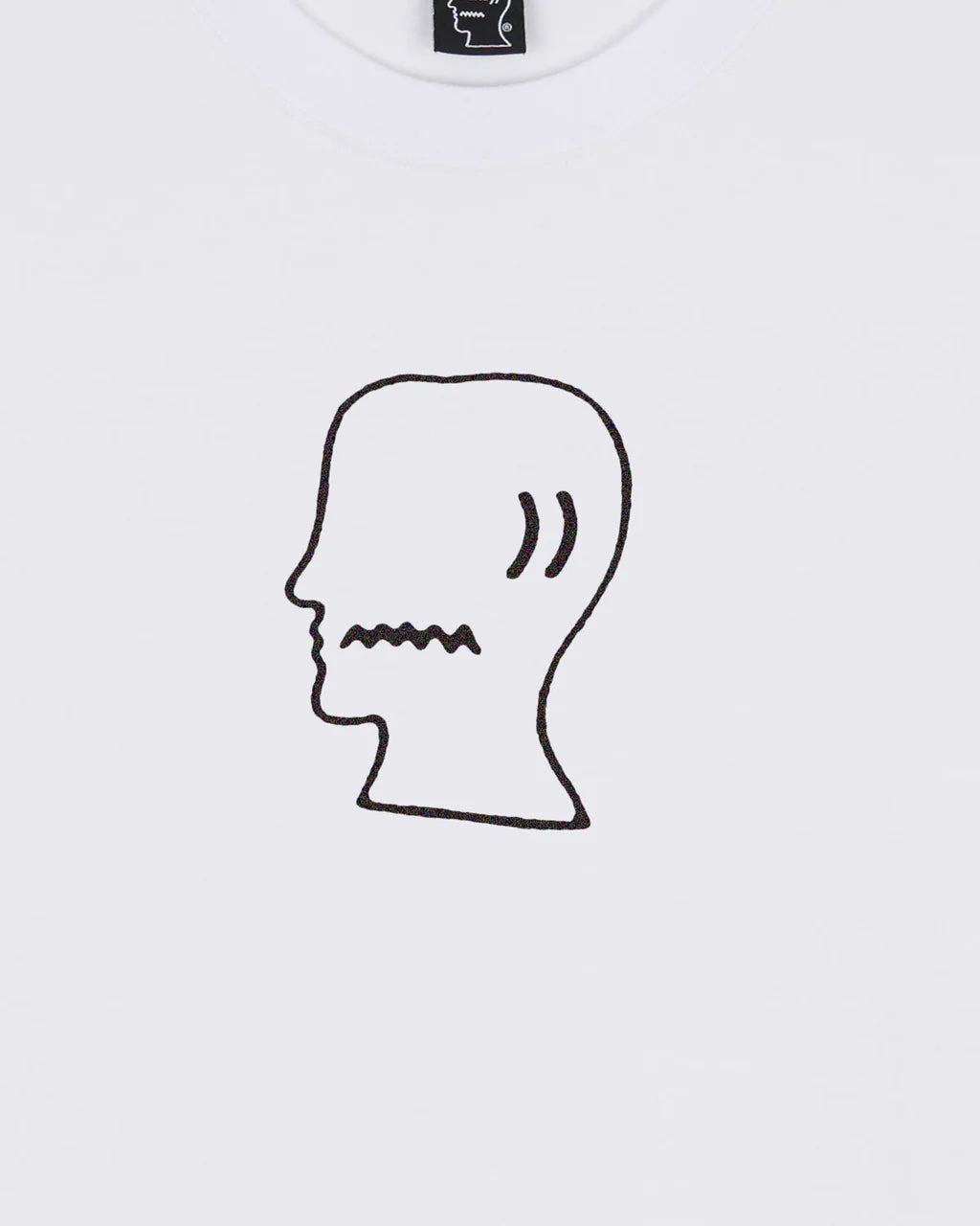 BRAIN DEAD LOGOHEAD T-SHIRT WHITE