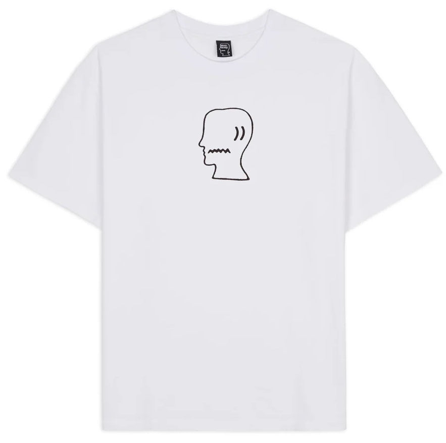 BRAIN DEAD LOGOHEAD T-SHIRT WHITE