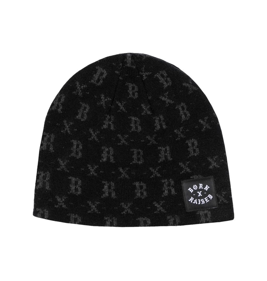 BXR MONOGRAM SKULLY BLACK