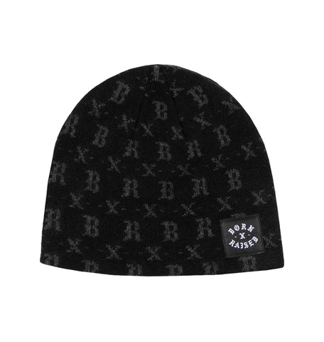 BXR MONOGRAM SKULLY BLACK
