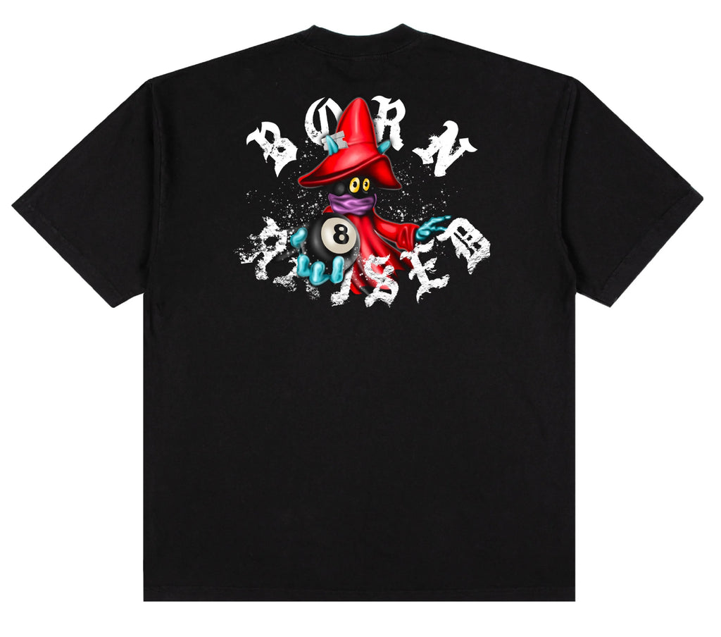 PARTY WIZARD ROCKER TEE BLACK