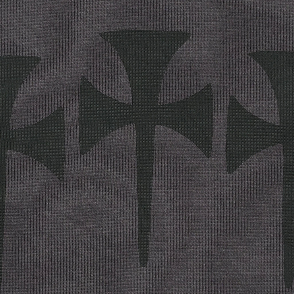 TTT THREE CROSS WAFFLE LONGSLEEVE