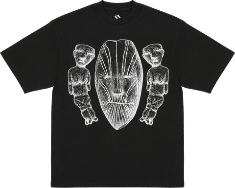 TTT FACE FIGURES HANDS T-SHIRT