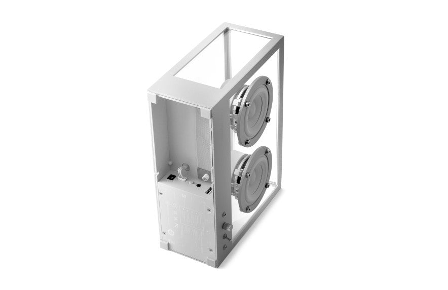 SMALL TRANSPARENT SPEAKER METAL