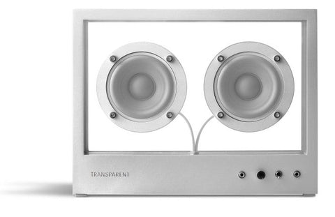 SMALL TRANSPARENT SPEAKER METAL