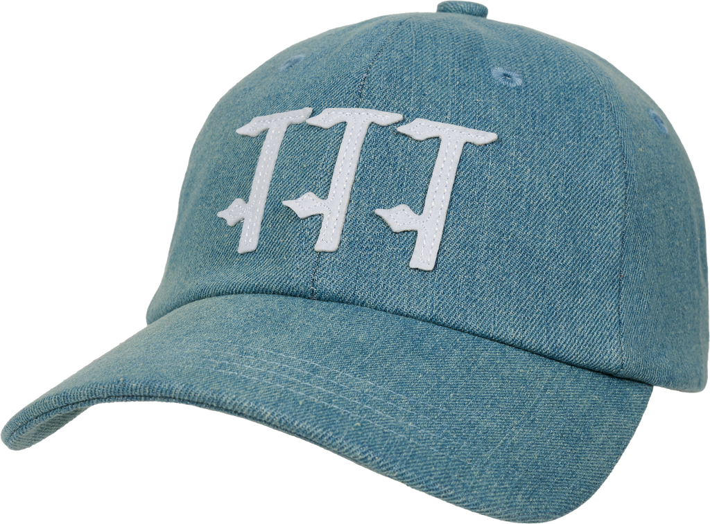 TTT STONEWASH DENIM 6-PANEL HAT