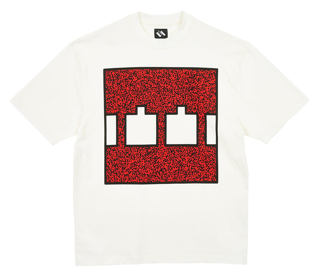 SUPREME BOX LOGO T-SHIRT - WHITE/RED
