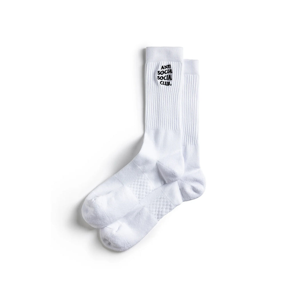 EMBROIDERED SOCKS WHITE
