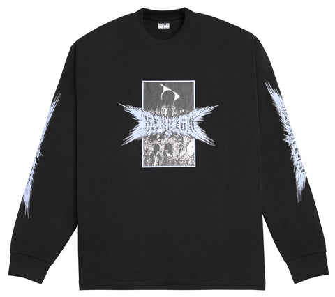 BLACK METAL LS TEE BLACK