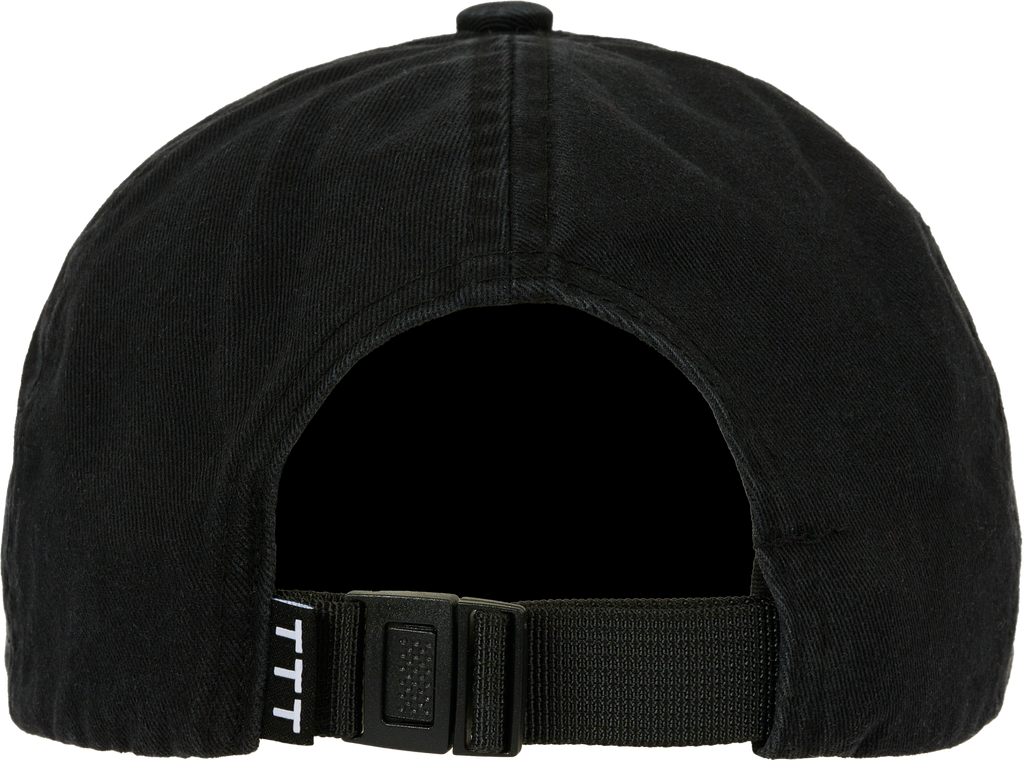 TTT HEART 6-PANEL BLACK
