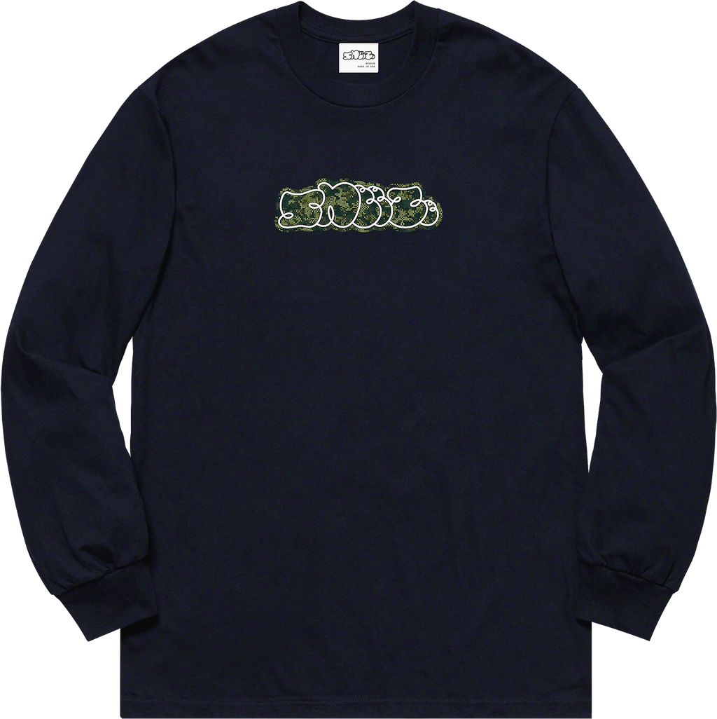 LOGO LONGSLEEVE T-SHIRT DARK NAVY