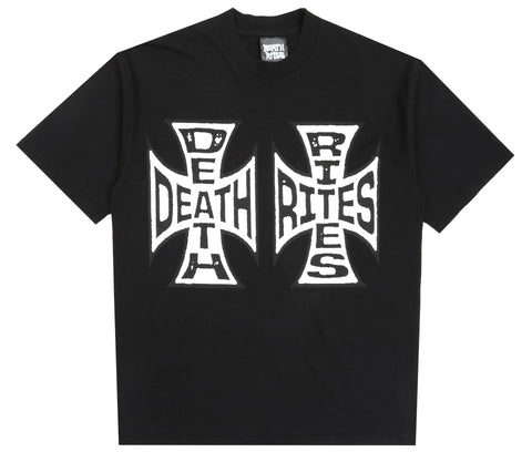 CROSSES T-SHIRT BLACK