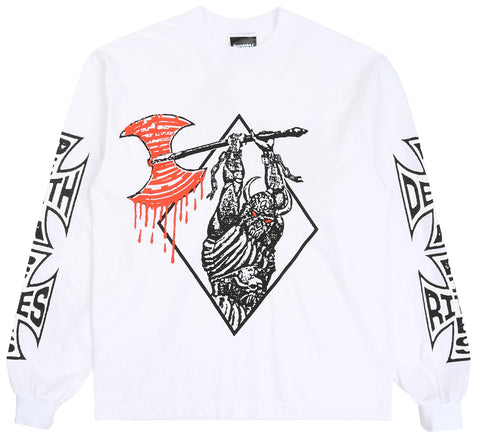 AXED LS T-SHIRT WHITE