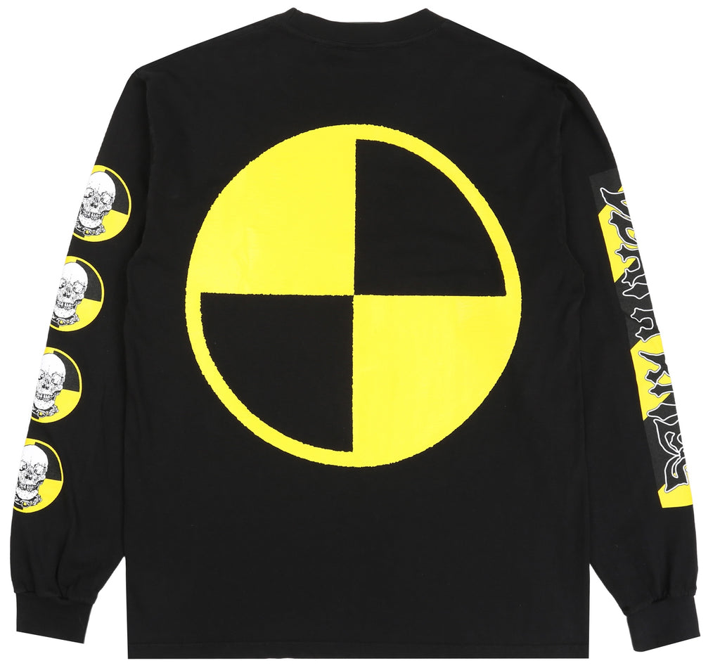 CRASH LS T-SHIRT BLACK