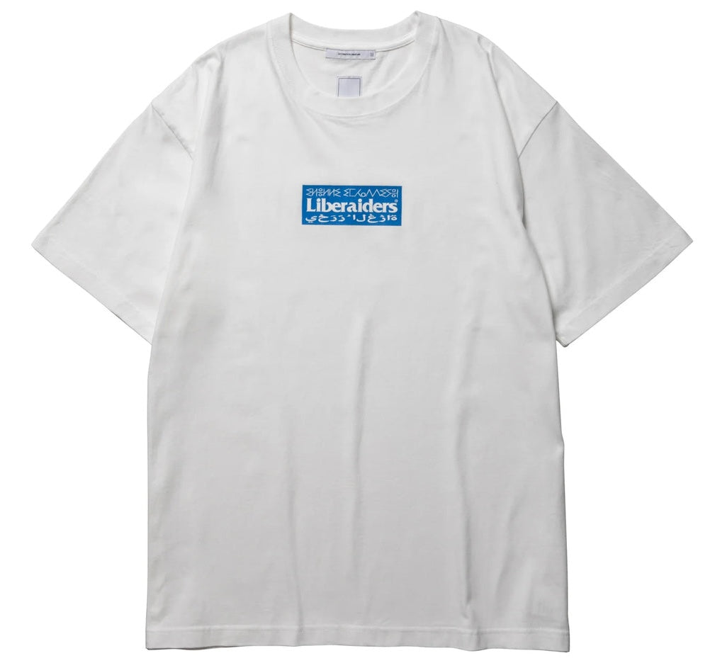 BOX LOGO TEE WHITE