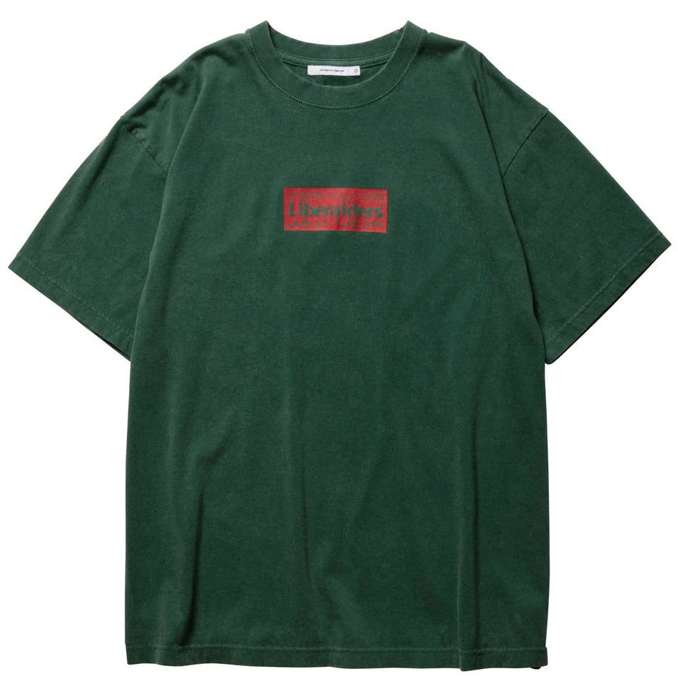 BOX LOGO TEE GREEN