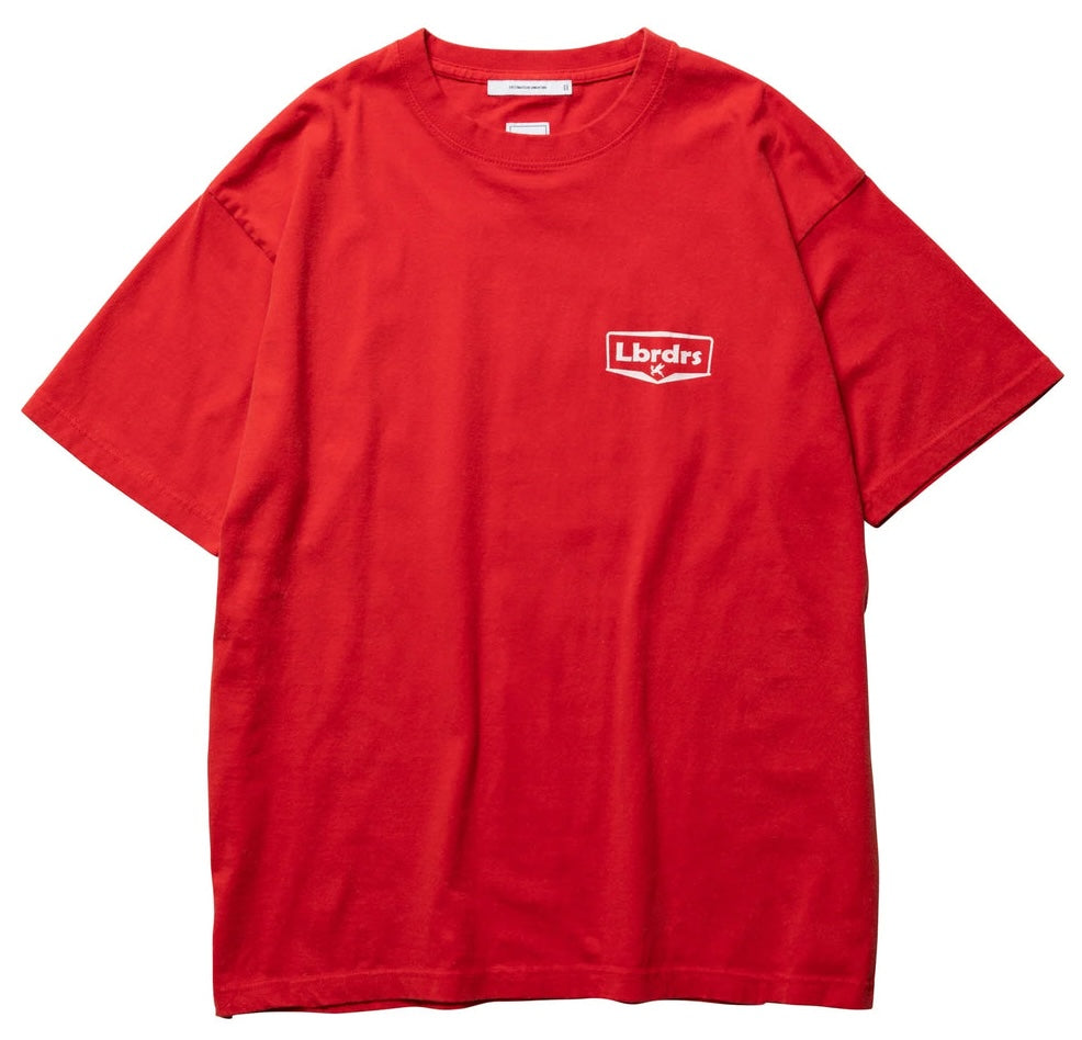 CIRCLE LOGO TEE  RED