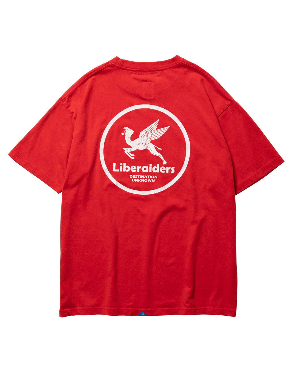 CIRCLE LOGO TEE  RED