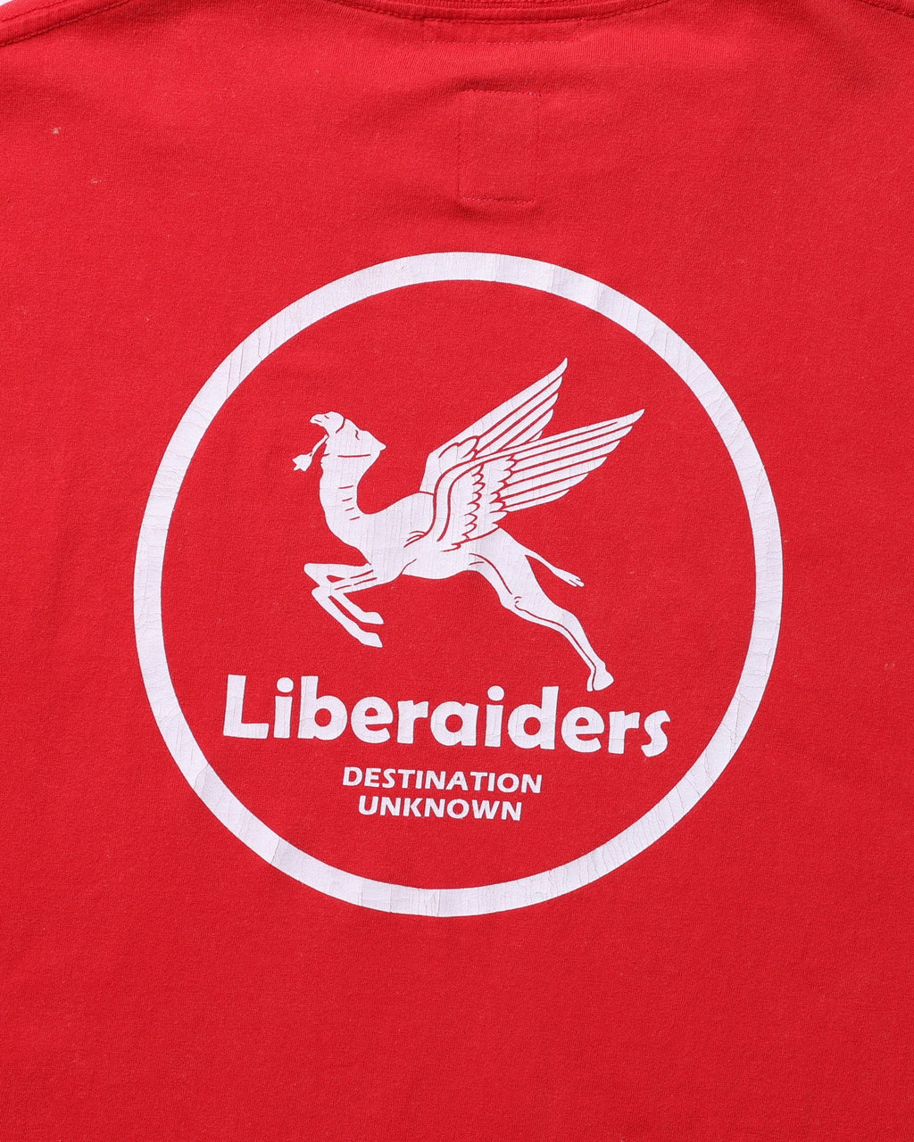 CIRCLE LOGO TEE  RED