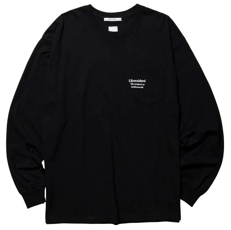 HEADQUARTERS L/S TEE BLACK