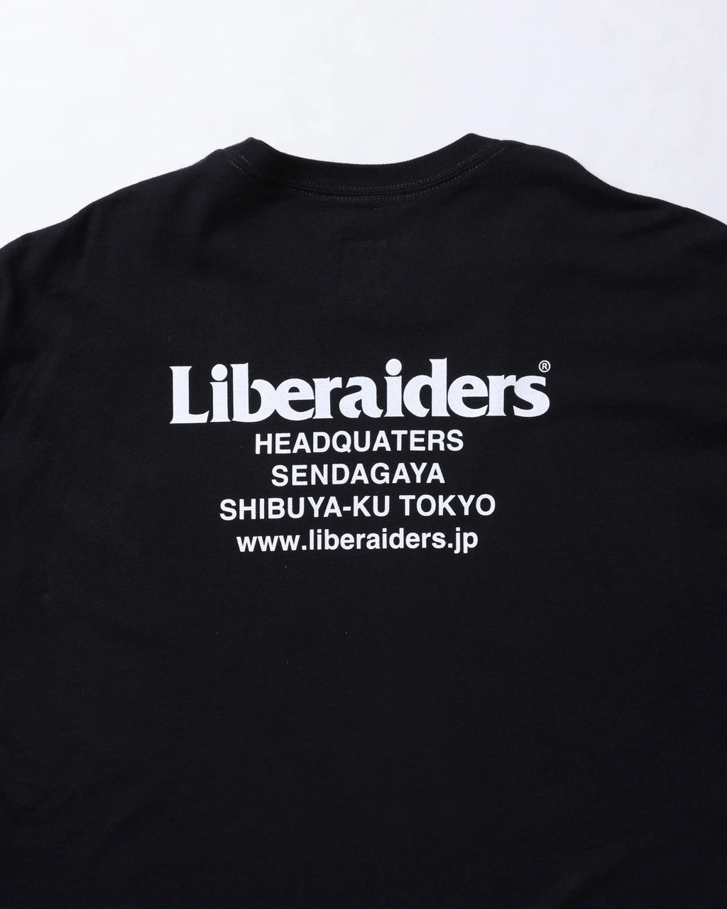 HEADQUARTERS L/S TEE BLACK